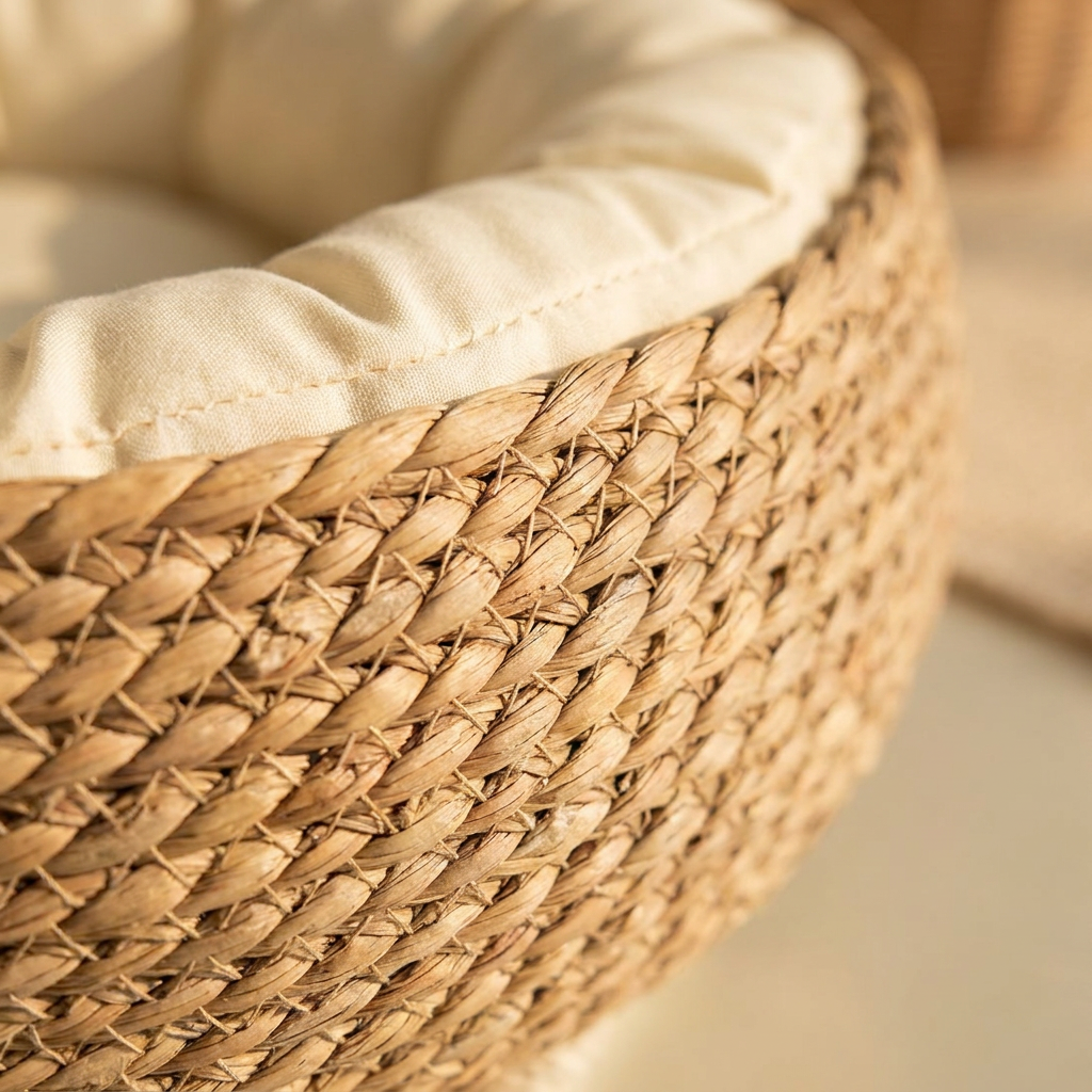 CatNido Nest™ — Calming Woven Cat Bed