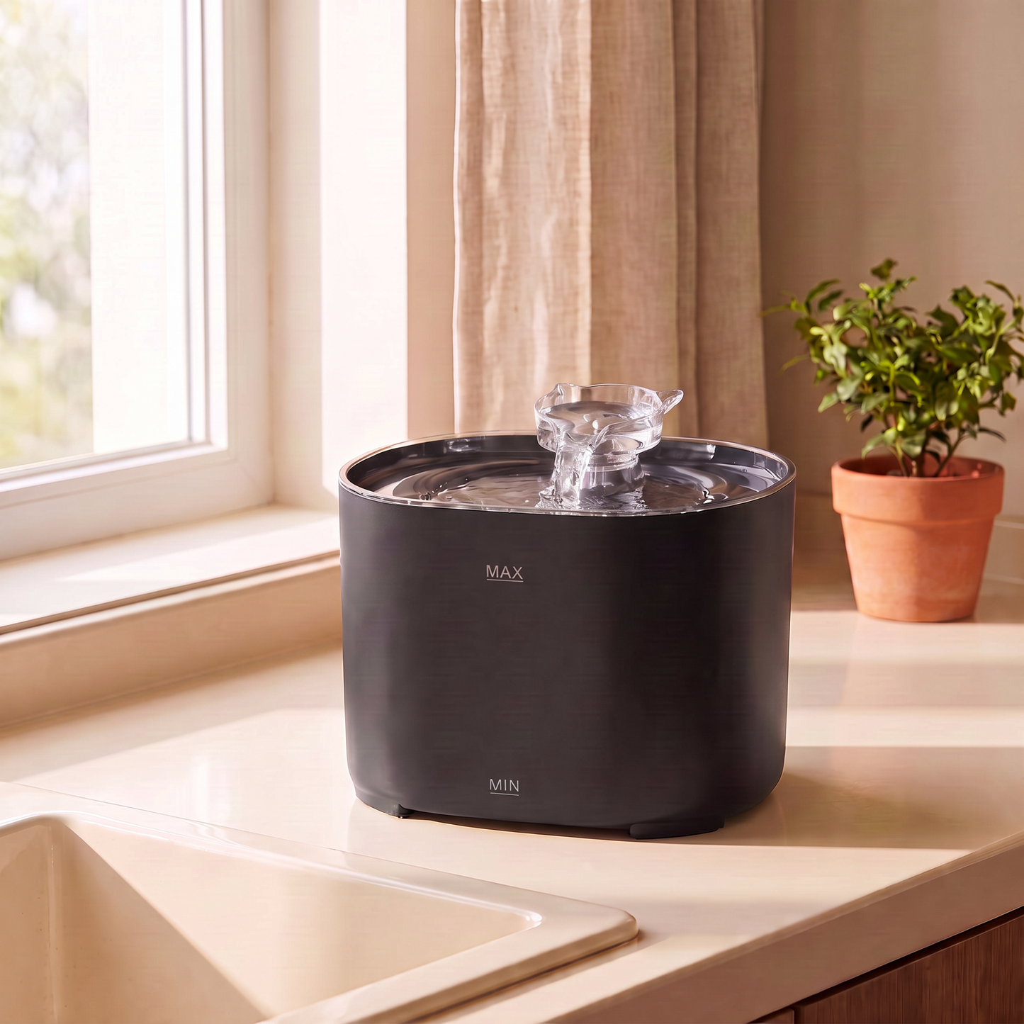 CatNido Flow™ — Whisper-Quiet Cat Water Fountain